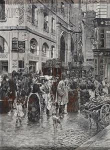 Una Calle Parisina by Celesti Sadurni