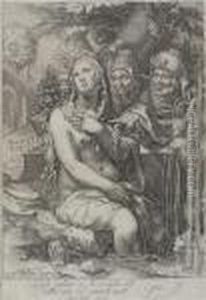 Susanna Und Die Beiden Alten by Jan Pietersz. Saenredam