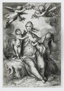 Faith, Hope And Charity by Jan Pietersz. Saenredam