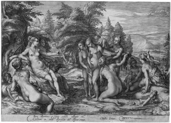 Diana Und Callisto - view 1