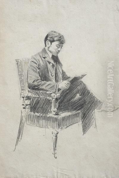 Joven Leyendo - view 1