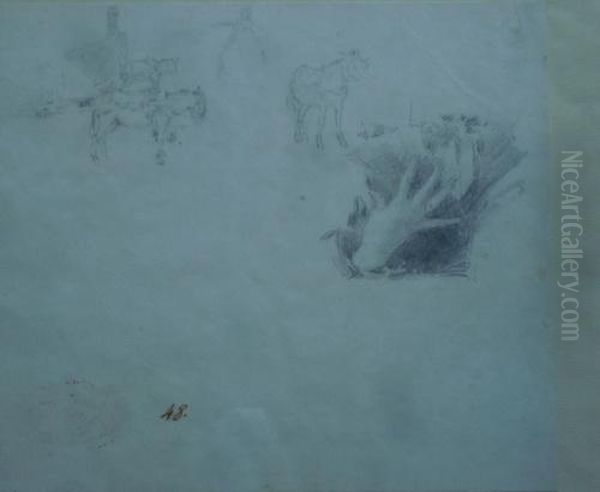 Estudios: Mano De Artista Y Caballos - view 1