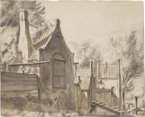 A Fortified House Surrounded - view 1