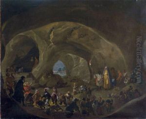 La Tentation De Saint Antoine by Cornelis Saftleven