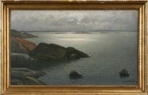Kustmotiv, Signerad Kustmotiv, Signerad
