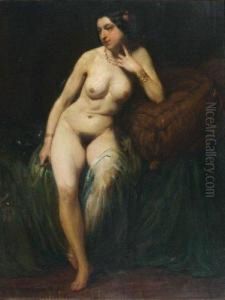 Orientale, Apres Le Bain by Edouard Alexandre Sain