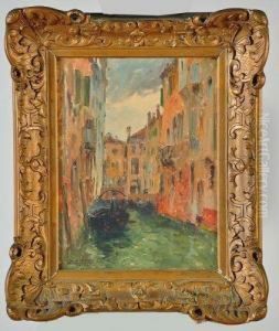 vue De Venise by Joseph Saint-Germier
