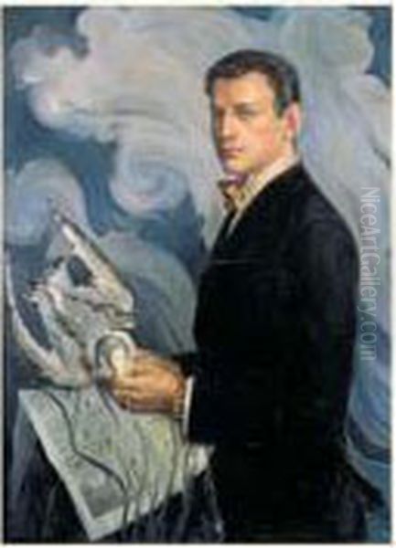 Portrait De Gerard Albouy A La Colombe - view 1