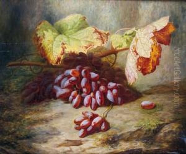 Nature Morte Aux Raisins by Simon Saint-Jean