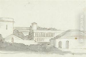 View Of An Ancient City by Jean-Pierre Saint-Ours