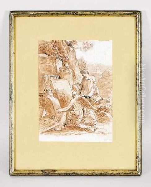 Entourage De, Allegorie Du Temps - view 1
