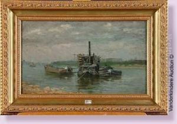 Drague Sur Le Fleuve - view 1