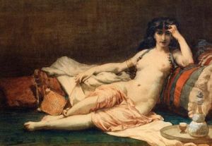 La Belle Odalisque by Gaston Saintpierre