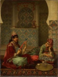 Le Cafe, Interieur Arabe A Tlemcen