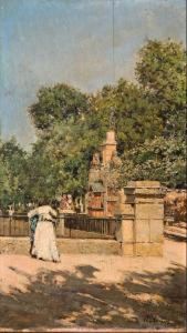 Dia En El Parque by Casimiro Sainz Y Sainz