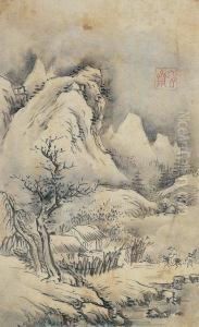 Winter Landscape by Sim Sajeong