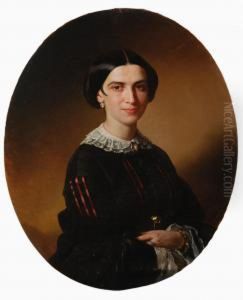 "ritratto Di Gentildonna Con Colletto Di Pizzo"