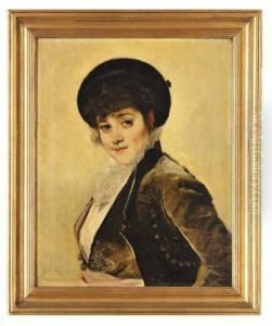 Retrato De Nina by Emilio Sala y Frances