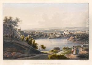 Vue Du Convent De Reinau by Friedrich Salathe