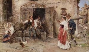 La Bottega Del Maniscalco by Pablo Salinas