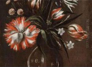 Vaso Con Fiori, Ciliege E Carciofo by Tommaso Salini (Mao)
