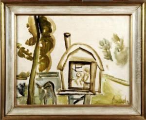 Bord De Mediterranee by Fernand Salkin