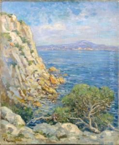 Bord De Mer Dans Le Midi De La France by Fernand Salkin
