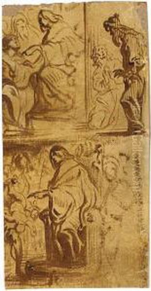 Recto: The Judgement Of Solomon - view 1