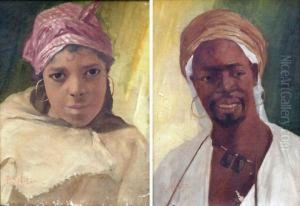 Portraits D'orientaux. by Pierre Alexandre Salles