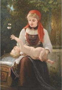 La Valaisane by Jules Salles-Wagner