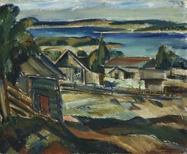 Maisema,
Oljy Kankaalle - view 1