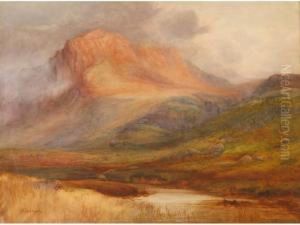 'no. 1-evening Flow' by John Cuthbert Salmon