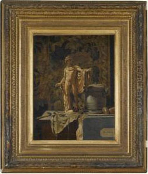 Still Life Featuring The 'apollo Belvedere' - view 1