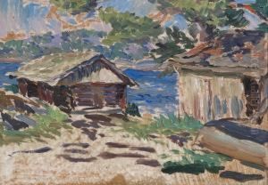 Shedson The Shore by Santeri Salokivi