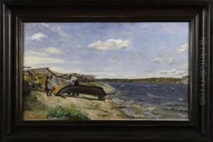 Fiskare Vidstrand by Geskel Saloman