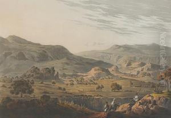 The Pass Of Altbara In Abyssinia - view 1