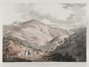 Sandy Bay Valley In The Island Of St Helena by Henry Salt