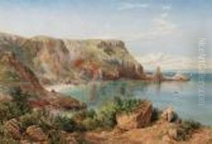 Ansty's Cove, Babbacombe, Devon by John William Salter