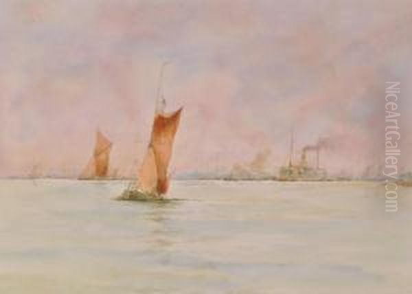 Shipping Below Woolwich - view 1