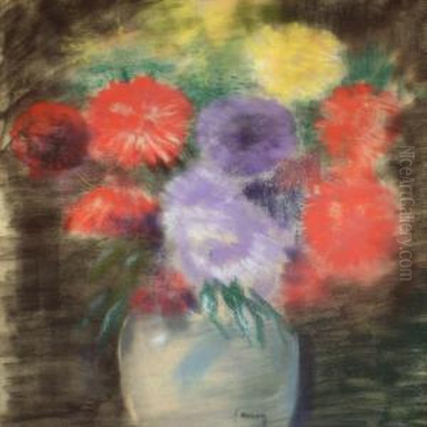Still Life Withflowers In A Vase - view 1