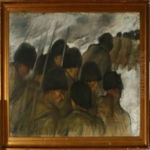 Soldiers On March,winter