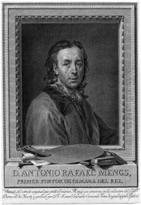 Bildnis Anton Raffael Mengs by Manuel Salvador Carmona