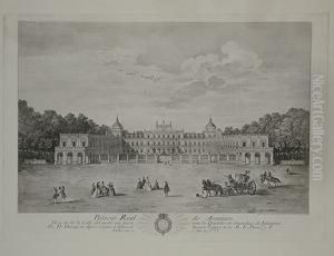 Vista Del Palacio Real De Aranjuez by Manuel Salvador Carmona