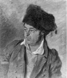 Portrait D'homme Portant Un Chapeau by Manuel Salvador Carmona