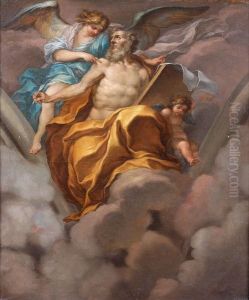 < Saint Mathieu Et L'ange >. < Saint Mathieu Et L'ange >.
