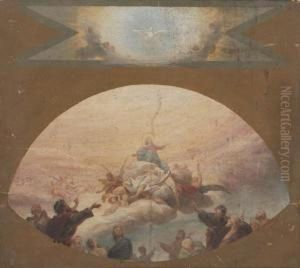 Assunzione Della Vergine E Spirito Santo by Nobili Salvatore
