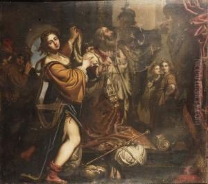 Salomone Offre Doni Agli Dei by Bartolomeo Salvestrini