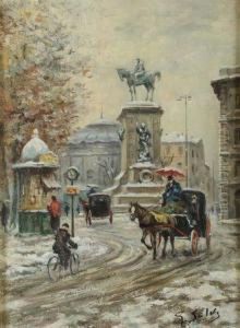 Scorcio Di Piazza by G. Salvi