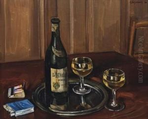 Nature Morte Aux Gitanes by Louis Henri Salzmann