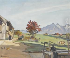 Apres-midi D'automne by Louis Henri Salzmann